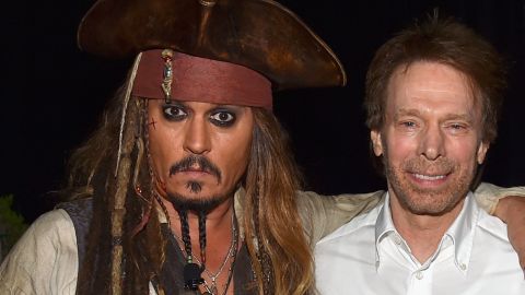 Johnny Depp y Jerry Bruckheimer