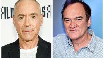 Robert Downey Jr. y Quentin Tarantino