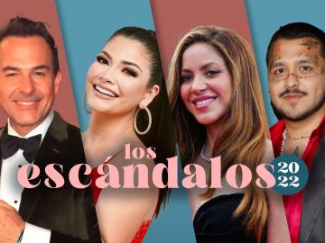Carlos Calderón, Ana Patricia Gámez, Shakira, Nodal, algunos de los escándalos del 2022
