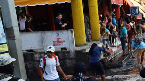 Guardia Nacional de México impide a haitianos establecer comercios en Tapachula Chiapas