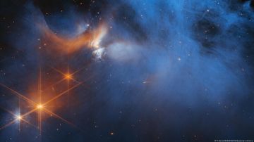 Telescopio James Webb obtiene la mejor imagen de los "hielos más profundos y fríos" del espacio
