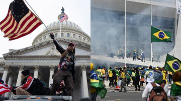 El ataque al Congreso de Brasil es similar al asalto al Capitolio en 2021.