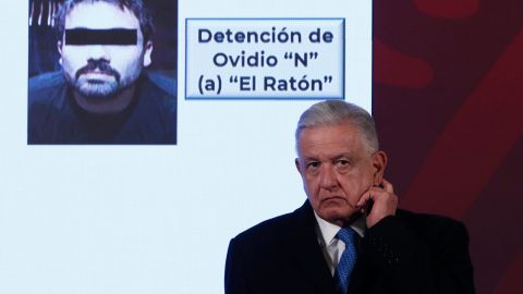 AMLO negó que Estados Unidos haya participado en la detención de Ovidio Guzmán.