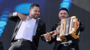Alan Ramírez de Banda MS en el Festival de Coachella 2022.