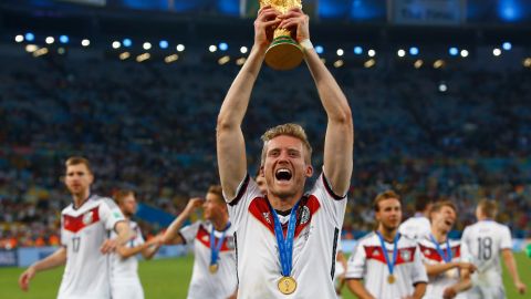 Andre Schürrle Campeón del Mundial Brasil 2014.