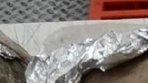 Los cráneos fueron hallados en un paquete.