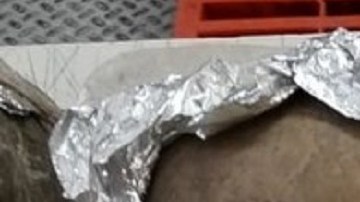 Los cráneos fueron hallados en un paquete.