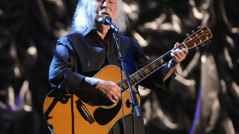 David Crosby en una presentación en Los Ángeles en el 2013.