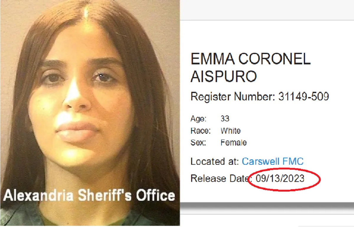 Emma Coronel will soon be released from prison;  The wife of “El Chapo” is in a Texas jail