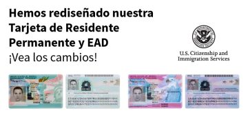 USCIS emite nuevas Green Card y EAD para evitar fraudes