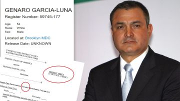 Genaro García Luna enfrenta juicio por narcotráfico.