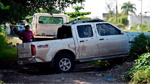 Ataque a camioneta