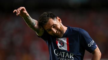 Lionel Messi, jugador del PSG de Francia.