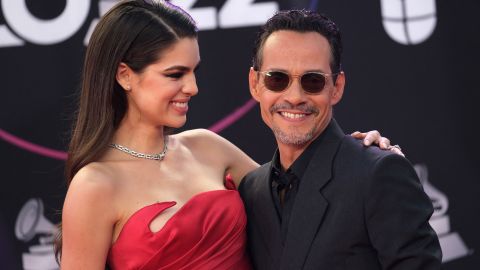 Marc Anthony y Nadia Ferreira