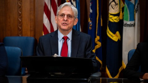 El fiscal general, Merrick Garland.