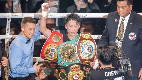 Naoya Inoue, campeón indiscutido del peso gallo, fue uno de los tres mejores boxeadores del año para el CMB.