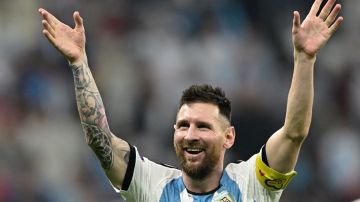 Lionel Messi, máxima figura del fútbol argentino.