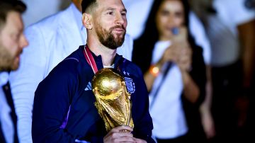 Lionel Messi fue el Mejor Jugador del Mundial.