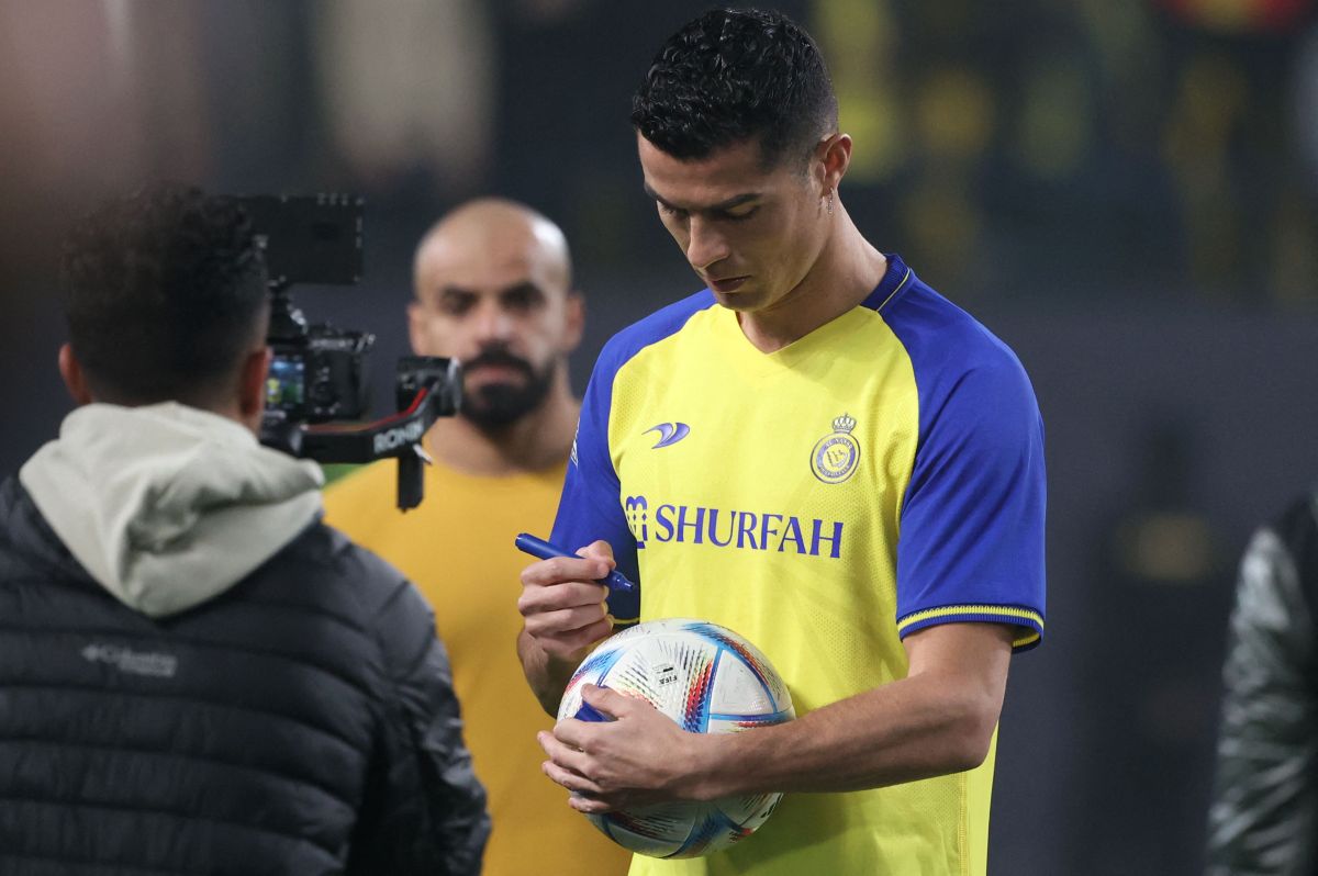 CR7 firmó por dos temporadas.