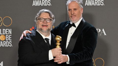 Guillermo del Toro gana de nuevo un Golden Globe | FREDERIC J. BROWN/AFP via Getty Images.