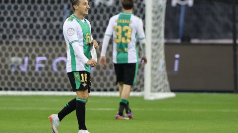 Guardado con el Real Betis.