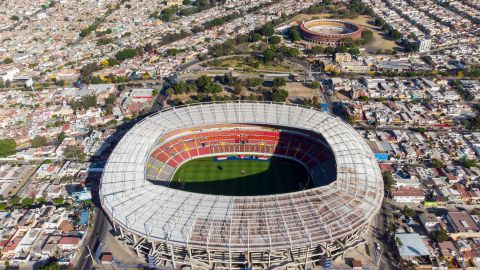 Estadio Jalisco en Guadalajara.