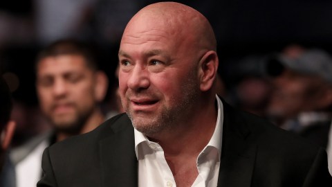 El presidente de UFC, Dana White durante UFC 261.