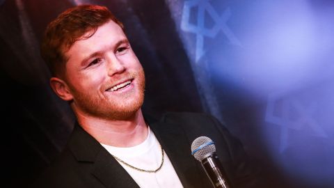 Saúl 'Canelo' Álvarez, boxeador mexicano.