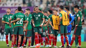 Selección mexicana tras caer eliminada en el Mundial de Qatar 2022.