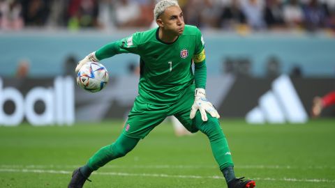 Navas viene de disputar el Mundial de Qatar 2022 con Costa Rica.