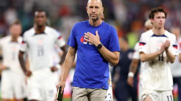 Gregg Berhalter tras la eliminación de Estados Unidos vs. Países Bajos en Qatar 2022.