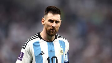 Lionel Messi durante la final del Mundial de Qatar 2022.
