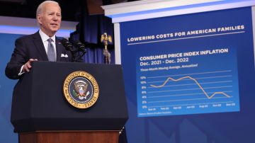 El presidente Joe Biden informó a los estadounidenses sobre la economía y la inflación.