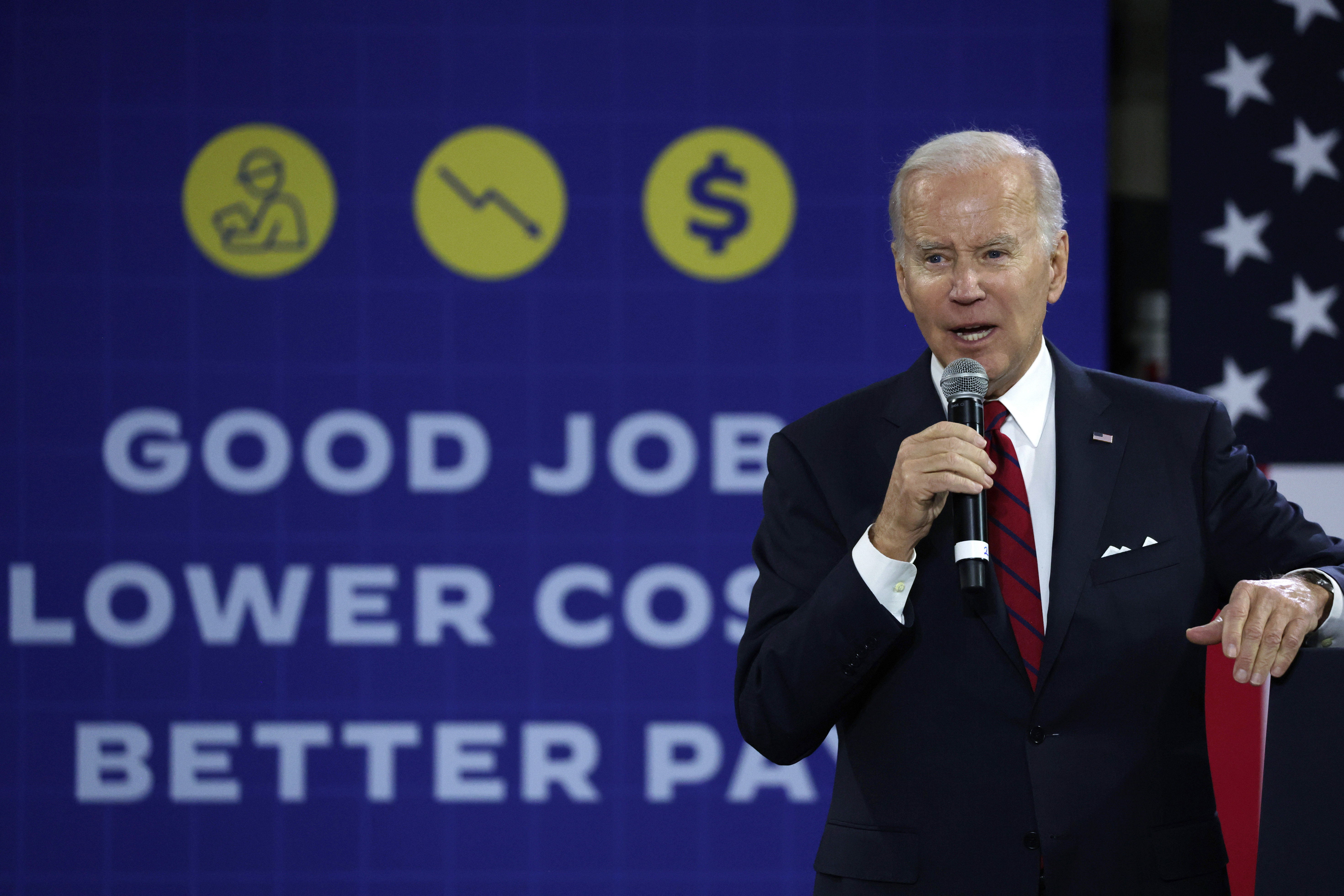 Biden Destacó En Virginia El Progreso Económico Y El Caos Que Causarían ...