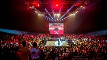 Evento de la WWE en Zenith Arena el 9 de mayo de 2017 en Lille, Francia.