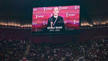 Grant Wahl fue homenajeado durante el juego entre Inglaterra y Francia en Qatar 2022.