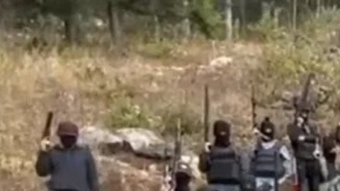 Grupo armado en Chiapas