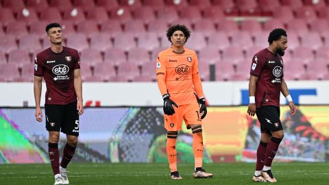 Guillermo Ochoa portero del Salernitana de Italia.