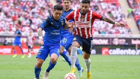 Imagen del duelo entre Rayados y Chivas del Apertura 2022.