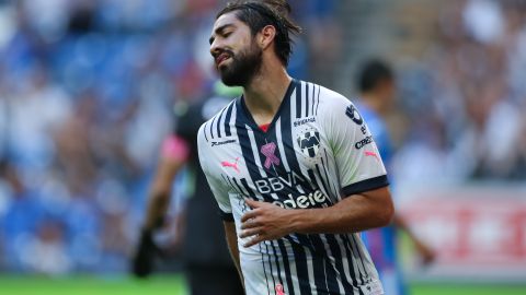 Rodolfo Pizarro en su paso con Rayados.