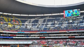 Partido del Club América vs. Gallos Blancos de Querétaro en el Estadio Azteca. Jornada 1 del Clausura 2023 de la Liga MX.