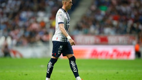 Rogelio Funes Mori, delantero de los Rayados de Monterrey.