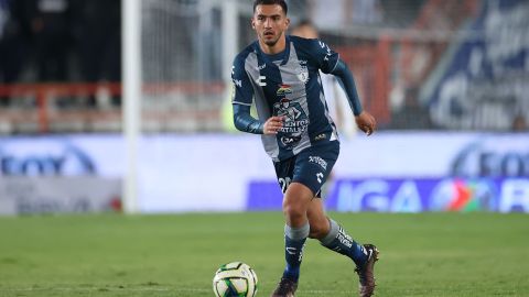 Luis Chávez con Pachuca en el Clausura 2023.