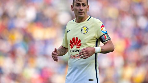 Rubens Sambueza durante su etapa con América en la Liga MX.