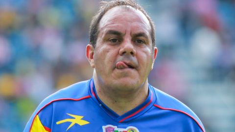 Cuauhtémoc Blanco, leyenda de las Águilas del América.