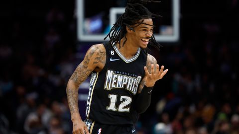 JA Morant la estrella de los Grizzlies.