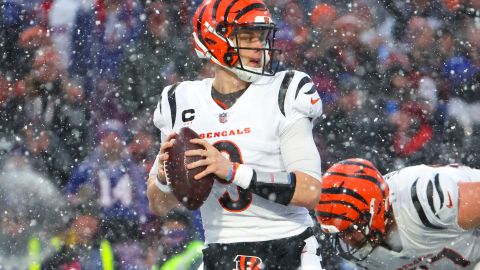 Joe Burrow, mariscal de campo de los Cincinnati Bengals.