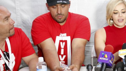 Juan Rivera, hermano de Jenni Rivera y cantante de regional mexicano.