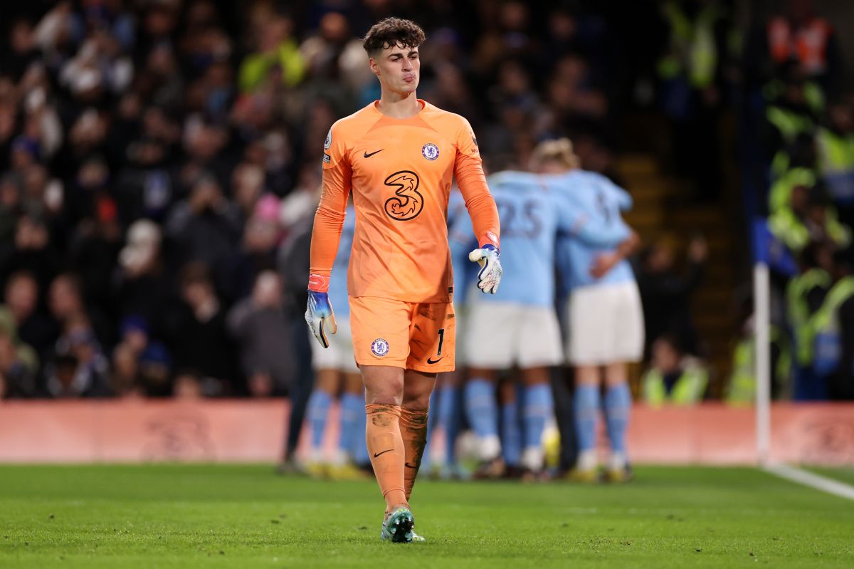 Kepa portero español del Chelsea.