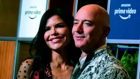 Lauren Sánchez y Jeff Bezos